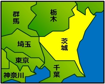 茨城県マップ